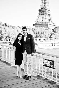 My husband and I on an excursion to Paris for our 9th anniversary last year.