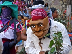Carnaval in Teotitlán del Valle, Oaxaca.