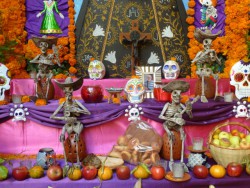 Day of the Dead altar.