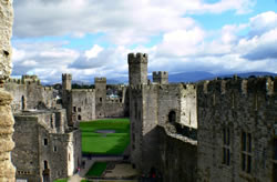 At Caernarfon Castle, there is much to see and explore!