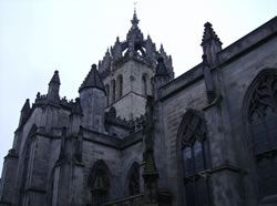 St. Giles Cathedral along The Royal Mile, Edinburgh