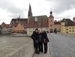 My two best friends here, Taylor and Helena on a day trip to Regensburg