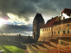 Trausnitz Castle located in Landshut, Germany. This was my first trip as an expat living in Germany, I was completely stunned! Plus, I managed this great picture :)