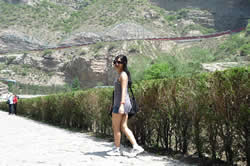 Me in Datong, Shanxi province, near the Hanging Monastery