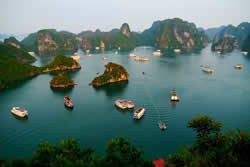 Vietnam had the most amazing scenery!