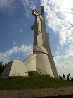 The Hill of Three Crosses in Vilnius