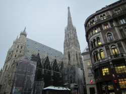 The beautiful St Stephans in Vienna