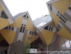 The Cube Houses in Rotterdam are located near one of my favorite places - the public library!