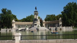 Visit el Retiro park in Madrid. It is stunning!