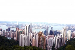 The infamous view of Hong Kong from the Peak