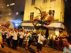 Tai Hang fire dragon dance for the Mid-Autumn festival
