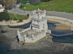 The Tower of Belém, part of the UNESCO site of Belém.