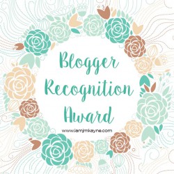 Blogger Award. As blogger, I have been a member of many blogging groups and this year I've grabbed 2 awards including this.